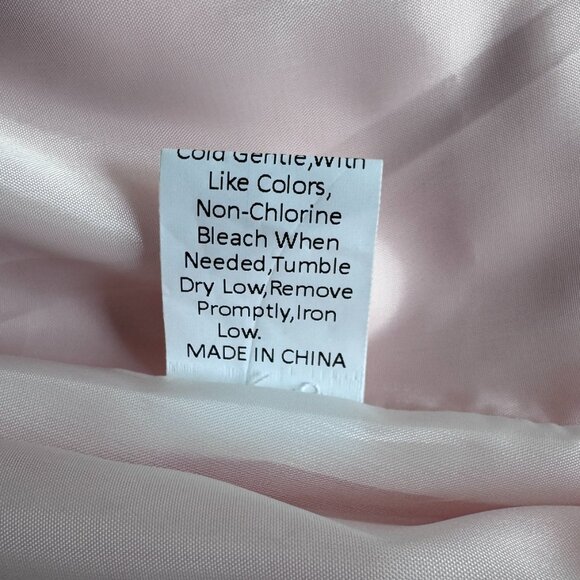 Light Pink Blazer Size XL - "Boyfriend" Cut Front Patch Pockets New without Tags - Picture 6 of 7